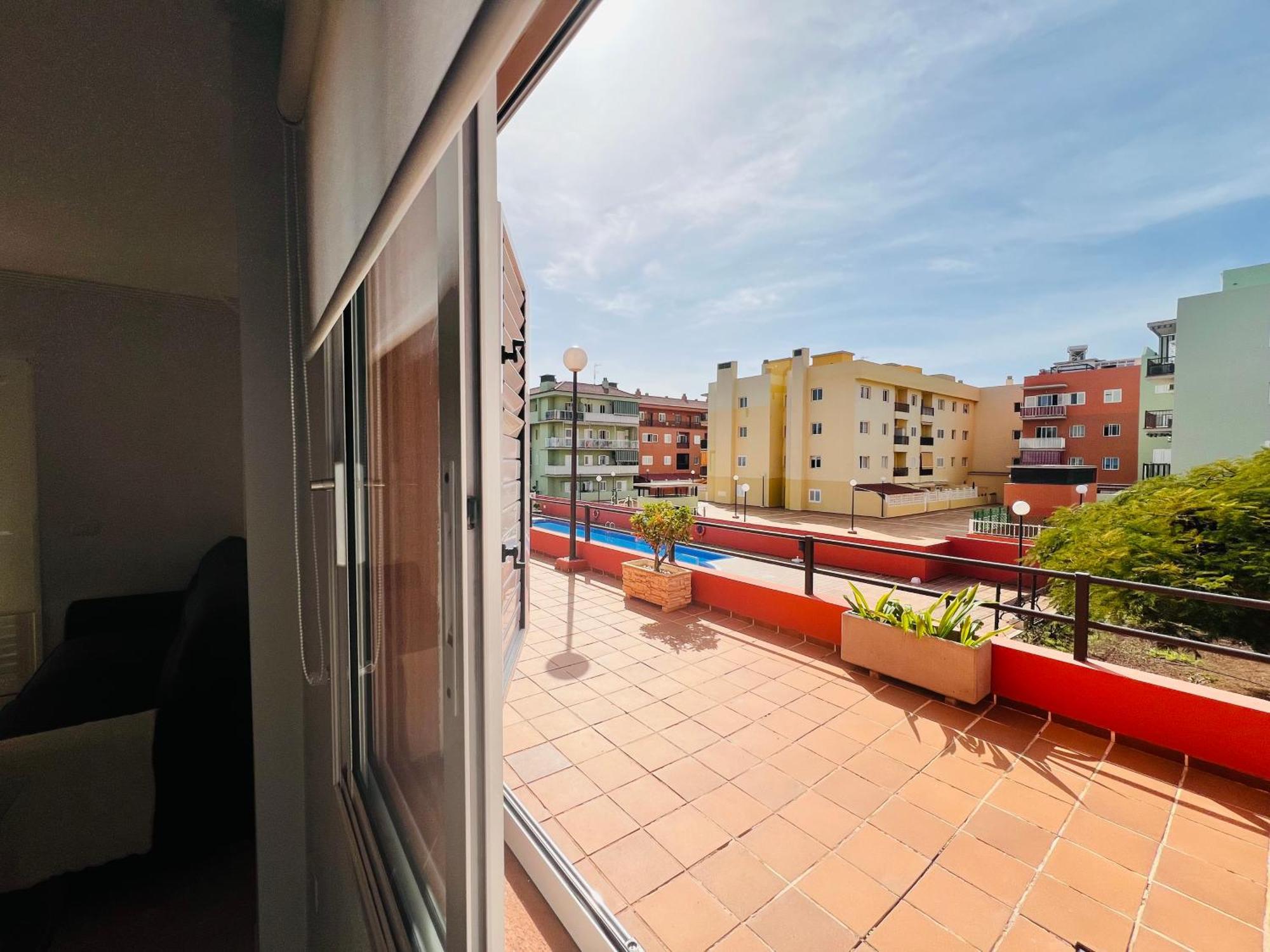 Apartamento Terraza Del Sol Con Piscina En Candelaria Exterior foto